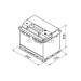 Bosch Акумулятор автомобільний Bosch 61А (0 092 S50 040)