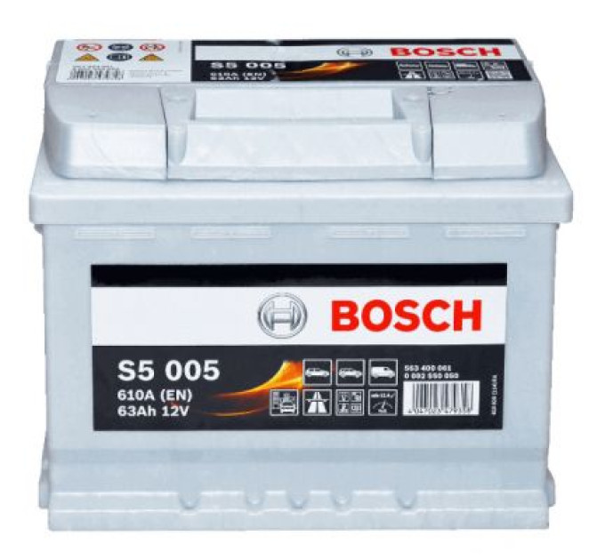 Bosch Акумулятор автомобільний Bosch 63А (0 092 S50 050)