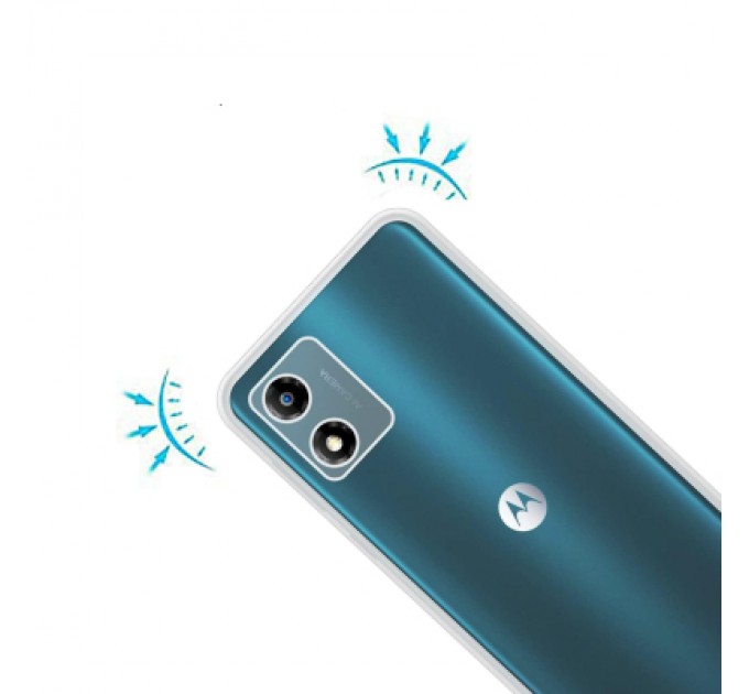 BeCover Чохол до мобільного телефона BeCover Motorola Moto E13 Transparancy (708819)