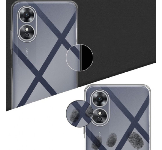 BeCover Чохол до мобільного телефона BeCover Oppo A17 Transparancy (708650)