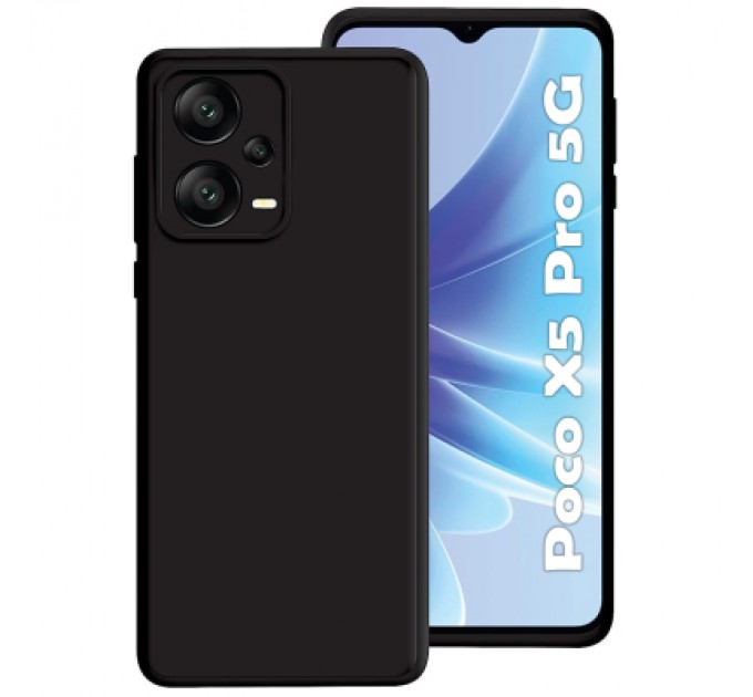 BeCover Чохол до мобільного телефона BeCover Poco X5 Pro 5G Black (708822)