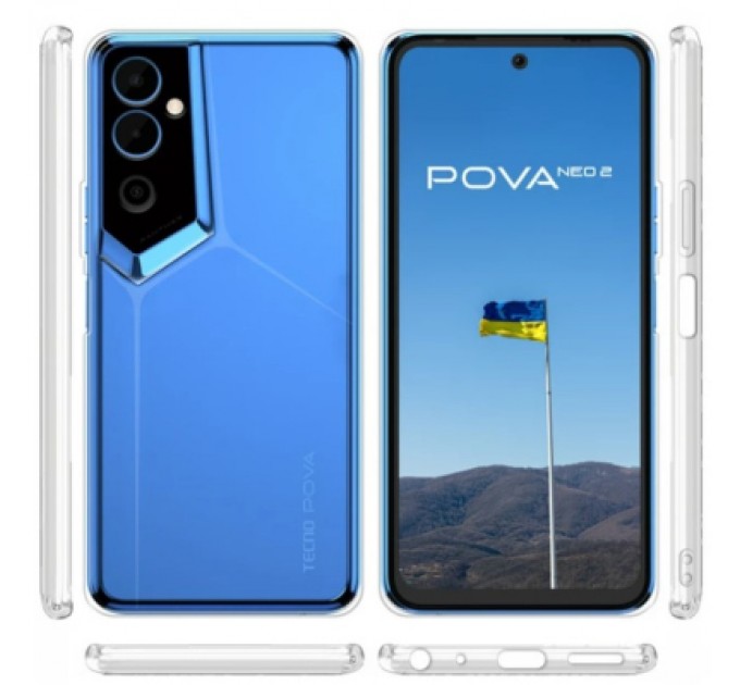 BeCover Чохол до мобільного телефона BeCover Tecno POVA Neo 2 (LG6n) Transparancy (708664)