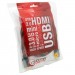Extradigital Кабель мультимедійний HDMI to HDMI 1.5m Extradigital (KBH1633)