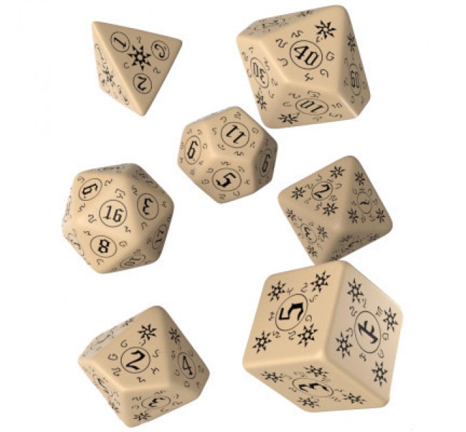 Набір кубиків для настільних ігор Q-Workshop Pathfinder Rise of Runelords Dice Set (7 шт) (SPAT18)