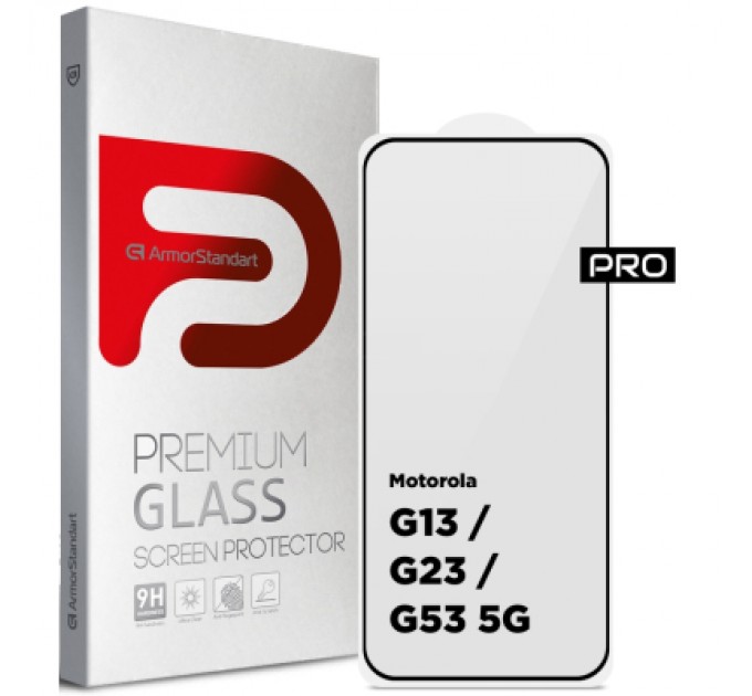 Armorstandart Скло захисне Armorstandart Pro Motorola G13 / G23 / G53 5G Black (ARM66134)