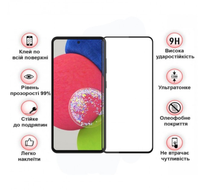 BeCover Скло захисне BeCover Samsung Galaxy A54 5G SM-A546 Black (708841)