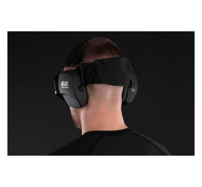 2E Навушники для стрільби 2E Defence NRR 25 dB пасивні Black (2E-TPE016BK)