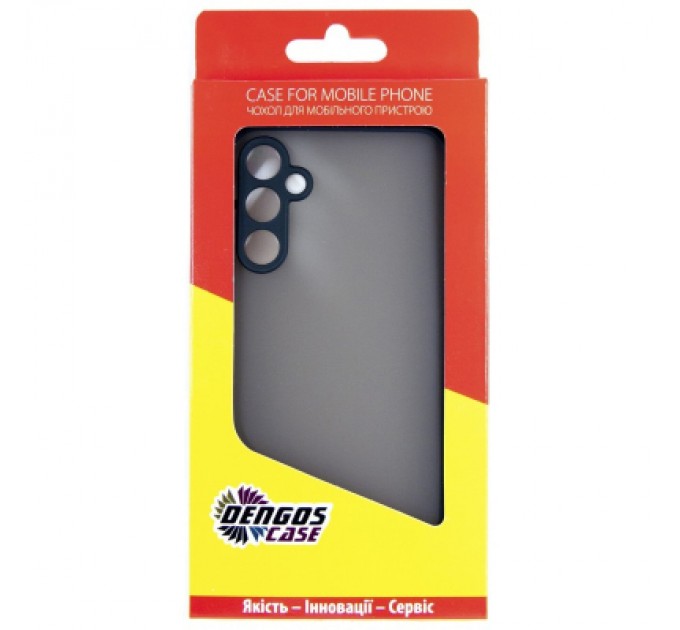 Dengos Чохол до мобільного телефона Dengos Matte Samsung Galaxy A14 5G (black) (DG-TPU-MATT-118)