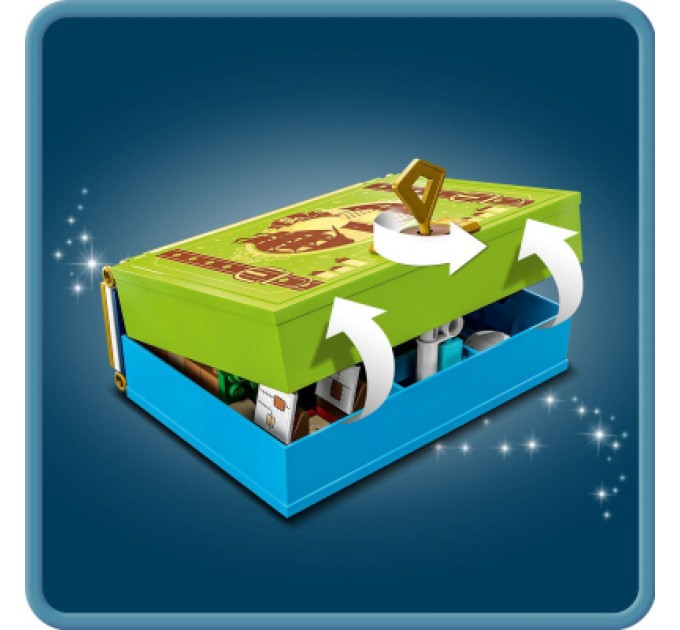 LEGO Конструктор LEGO Disney Classic Книга пригод Пітера Пена та Венді 111 деталей (43220)