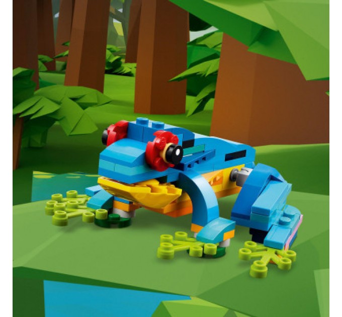 LEGO Конструктор LEGO Creator Екзотичний папуга 253 деталі (31136)