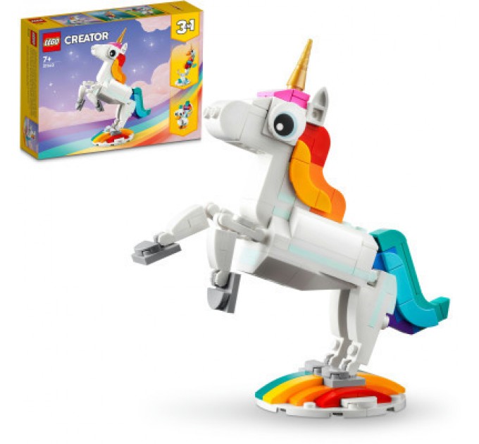 Конструктор LEGO Creator Магічний єдиноріг 145 деталей (31140)