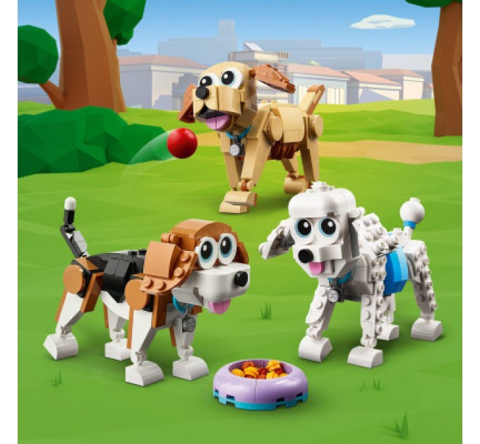 LEGO Конструктор LEGO Creator Милі собачки 475 деталей (31137)