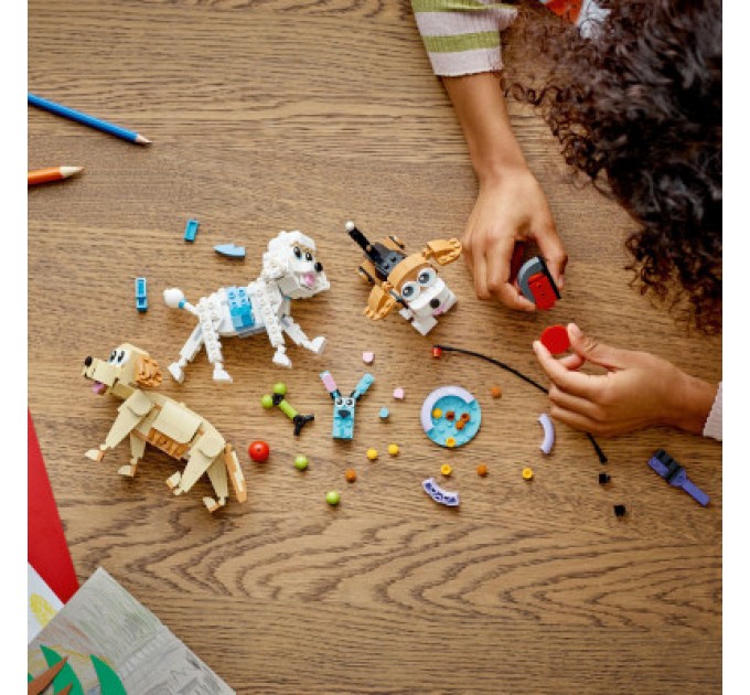 LEGO Конструктор LEGO Creator Милі собачки 475 деталей (31137)