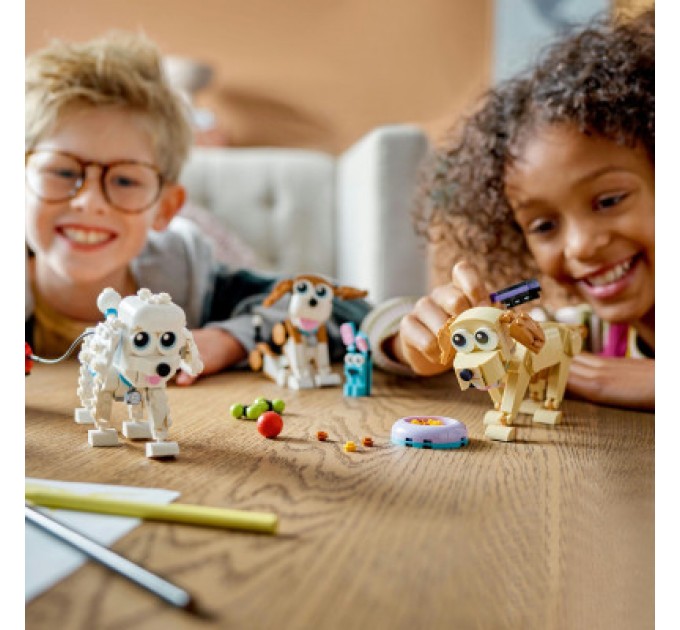 LEGO Конструктор LEGO Creator Милі собачки 475 деталей (31137)