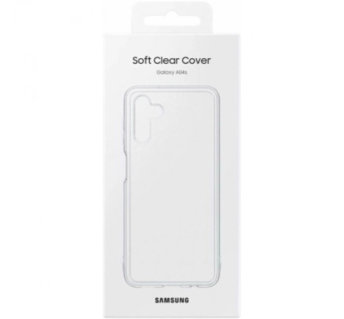 Samsung Чохол до мобільного телефона Samsung Samsung A04s Soft Clear Cover Transparency (EF-QA047TTEGRU)