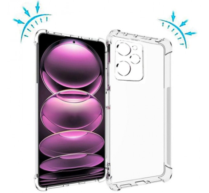 BeCover Чохол до мобільного телефона BeCover Anti-Shock Poco X5 Pro 5G Clear (708896)