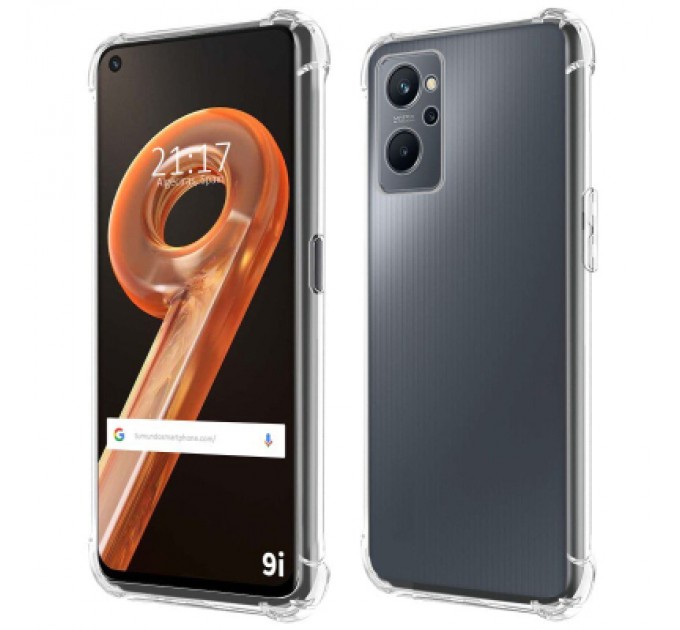 BeCover Чохол до мобільного телефона BeCover Anti-Shock Realme 9i Clear (708924)