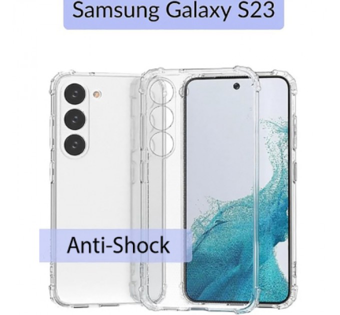 BeCover Чохол до мобільного телефона BeCover Anti-Shock Samsung Galaxy S23 SM-S911 Clear (708897)