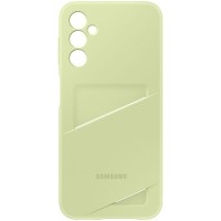 Чохол до мобільного телефона Samsung A14 Card Slot Case Lime (EF-OA146TGEGRU)