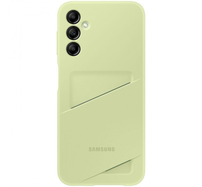 Чохол до мобільного телефона Samsung A14 Card Slot Case Lime (EF-OA146TGEGRU)