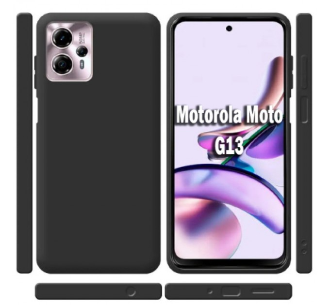 BeCover Чохол до мобільного телефона BeCover Motorola Moto G13/G23/G53 Black (708930)