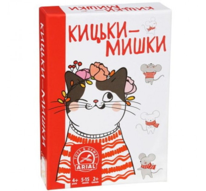 Arial Настільна гра Arial Кицьки-мишки (91158)