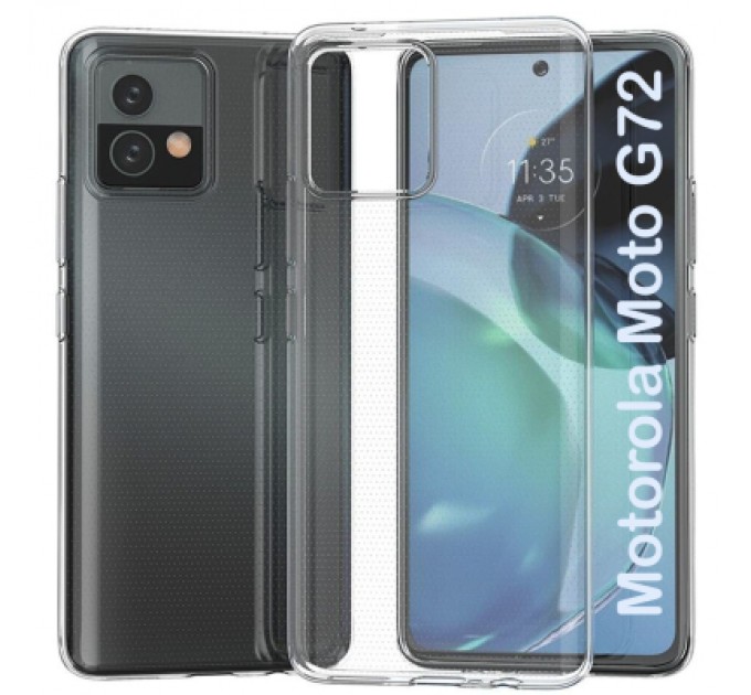 BeCover Чохол до мобільного телефона BeCover Motorola Moto G72 Transparancy (708932)