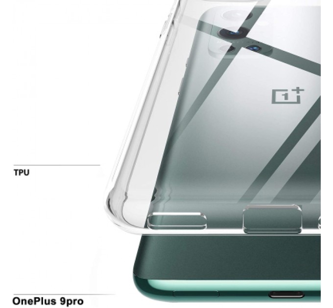 BeCover Чохол до мобільного телефона BeCover OnePlus 9 Pro Transparancy (708945)