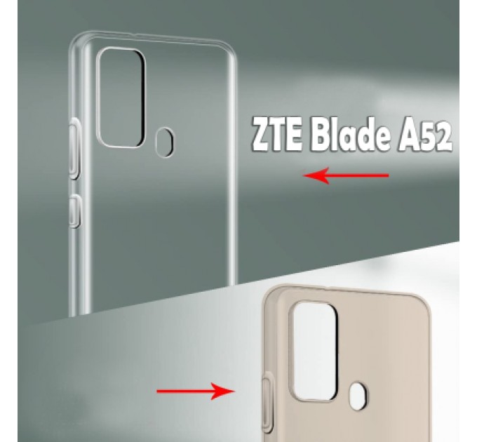 BeCover Чохол до мобільного телефона BeCover ZTE Blade A52 Transparancy (708942)