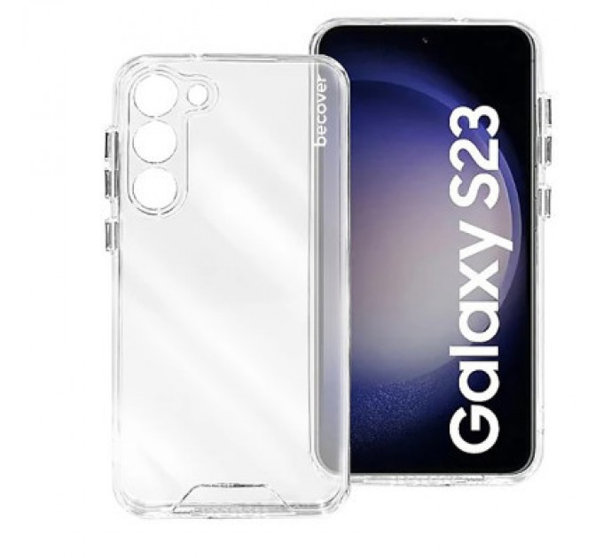 BeCover Чохол до мобільного телефона BeCover Space Case Samsung Galaxy S23 SM-S911 Transparancy (708958)