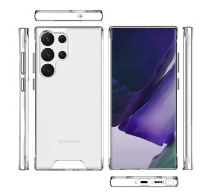 BeCover Чохол до мобільного телефона BeCover Space Case Samsung Galaxy S23 Ultra SM-S918 Transparancy (708962)