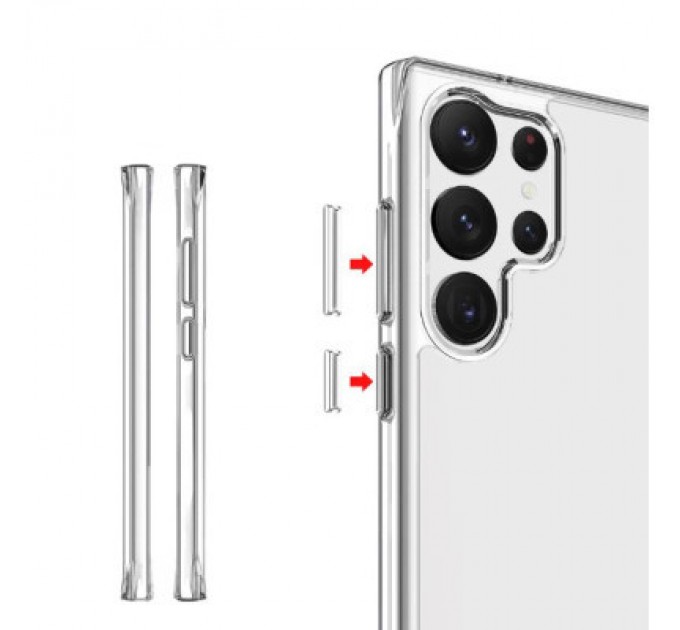 BeCover Чохол до мобільного телефона BeCover Space Case Samsung Galaxy S23 Ultra SM-S918 Transparancy (708962)