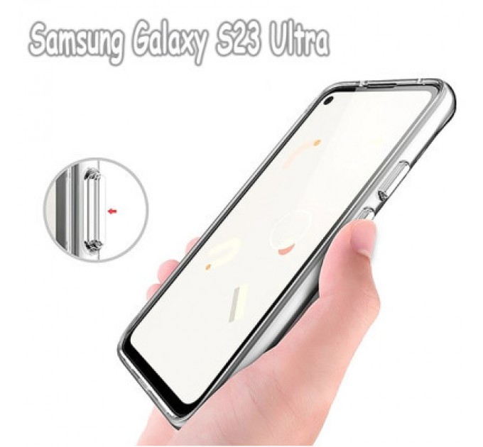 BeCover Чохол до мобільного телефона BeCover Space Case Samsung Galaxy S23 Ultra SM-S918 Transparancy (708962)