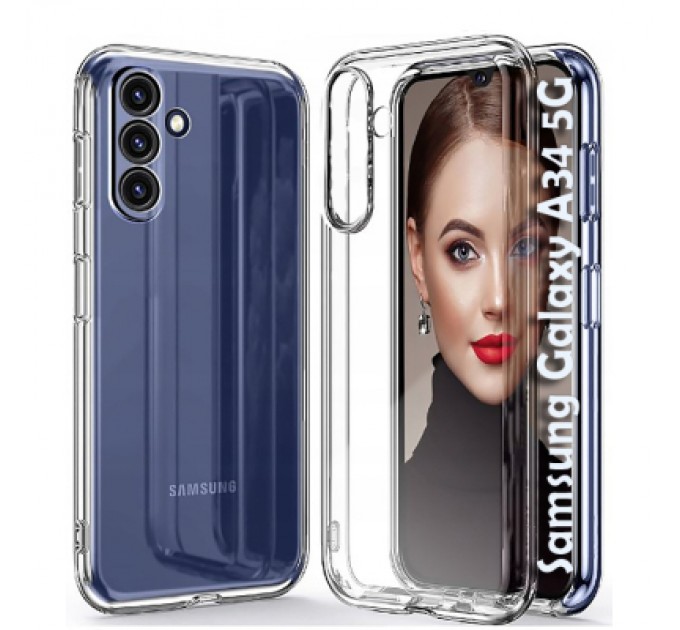 BeCover Чохол до мобільного телефона BeCover Samsung Galaxy A34 5G SM-A346 Transparancy (708970)