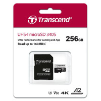 Карта пам'яті Transcend 256GB microSDXC class 10 UHS-I U3 A2 340S (TS256GUSD340S)