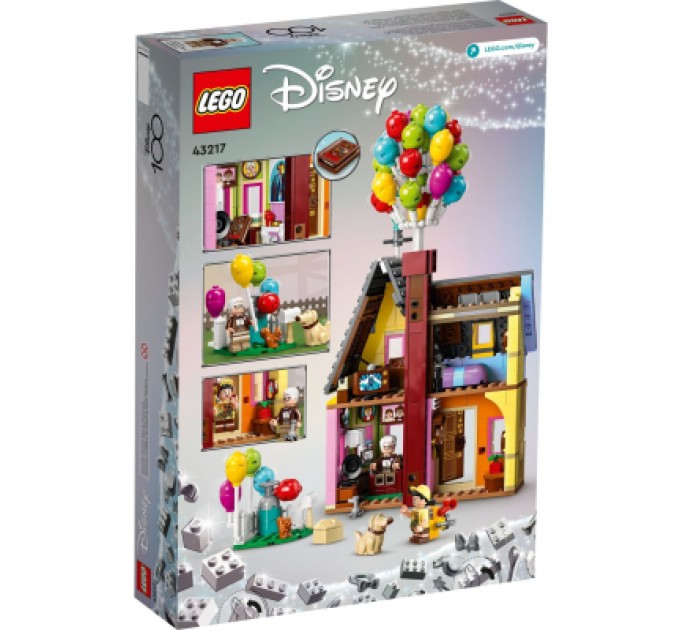 Конструктор LEGO Disney Classic Будинок Вперед і вгору 382 деталі (43217)