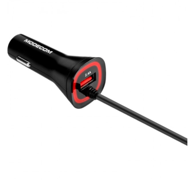 Modecom Зарядний пристрій Modecom USB 2.4A + cable Micro USB Royal KULU-01 (ZT-MC-KULU-01)