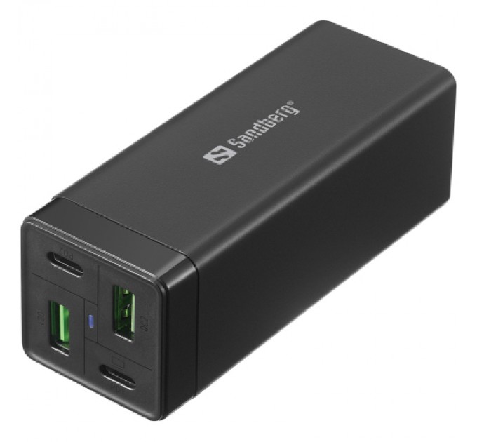 Sandberg Зарядний пристрій Sandberg 4in1 2xUSB-C 2xUSB PD 65W QC 3.0 20W (441-45)