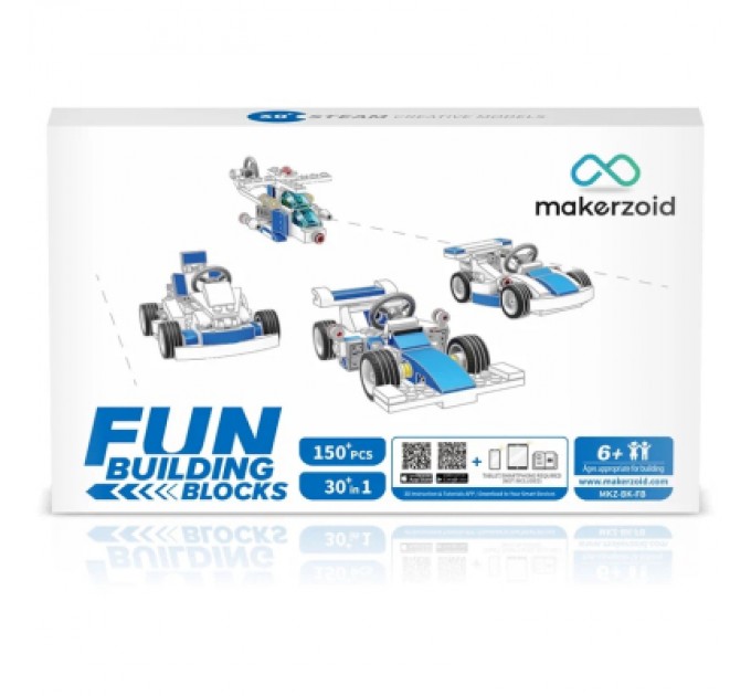 Makerzoid Конструктор Makerzoid Fun Building Blocks (MKZ-BK-FB)