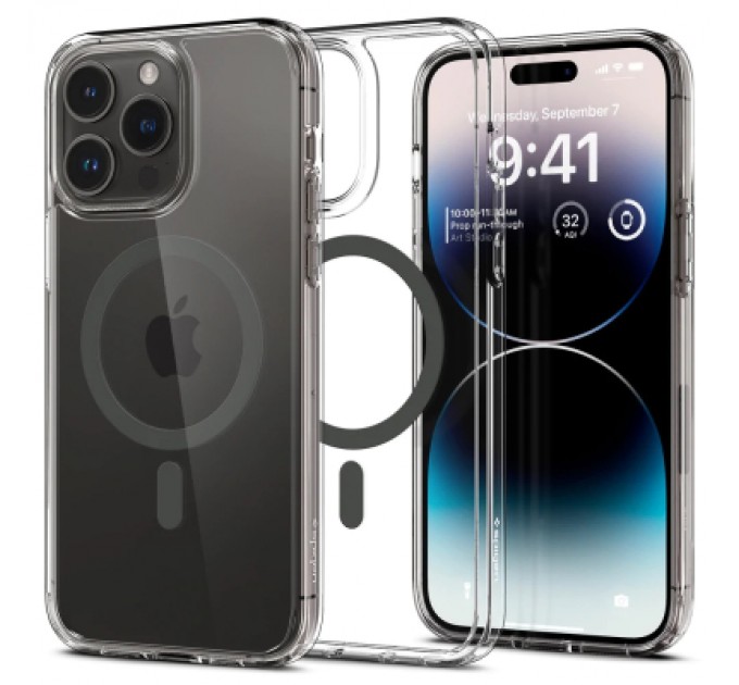 Spigen Чохол до мобільного телефона Spigen Apple Iphone 14 Pro Ultra Hybrid MagFit, Graphite (ACS04970)