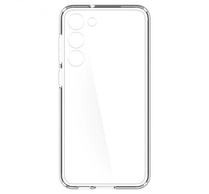 Spigen Чохол до мобільного телефона Spigen Samsung Galaxy S23 Plus Ultra Hybrid, Matte Black (ACS05669)