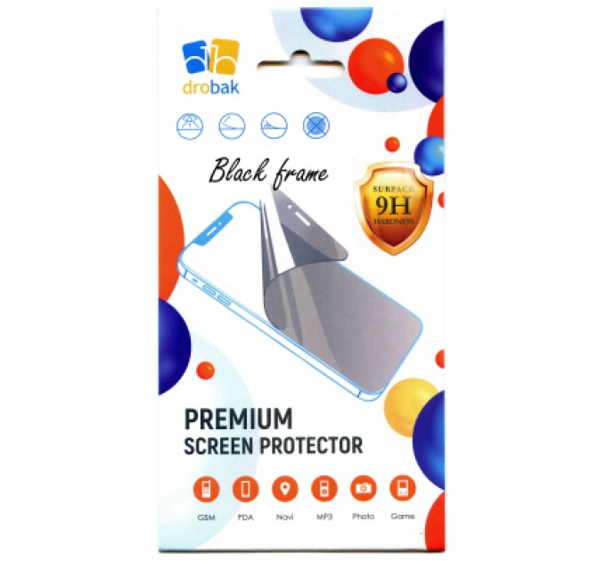 Drobak Скло захисне Drobak Motorola E13 (Black) (717143)