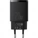 Baseus Зарядний пристрій Baseus Compact Quick Charger U+C 20W EU Black (CCXJ-B01)