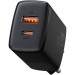 Baseus Зарядний пристрій Baseus Compact Quick Charger U+C 20W EU Black (CCXJ-B01)