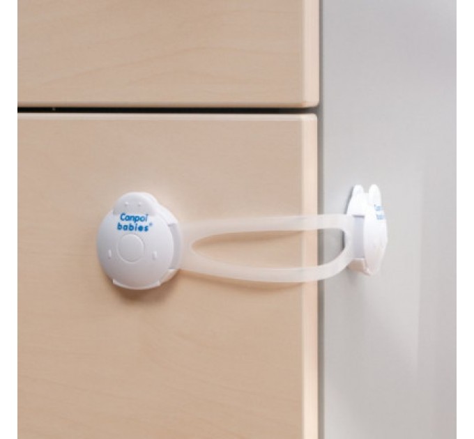 Canpol babies Блокіратор дверний Canpol babies білий 16.5 х 3 см х 2 шт. (74/011)