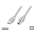 Digitus Кабель для принтера USB 2.0 AM/BM 3.0m Digitus (AK-300102-030-E)