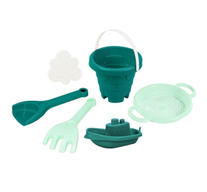 Tigres Іграшка для піску Tigres Вежа 6 елементів м'ята (39833)