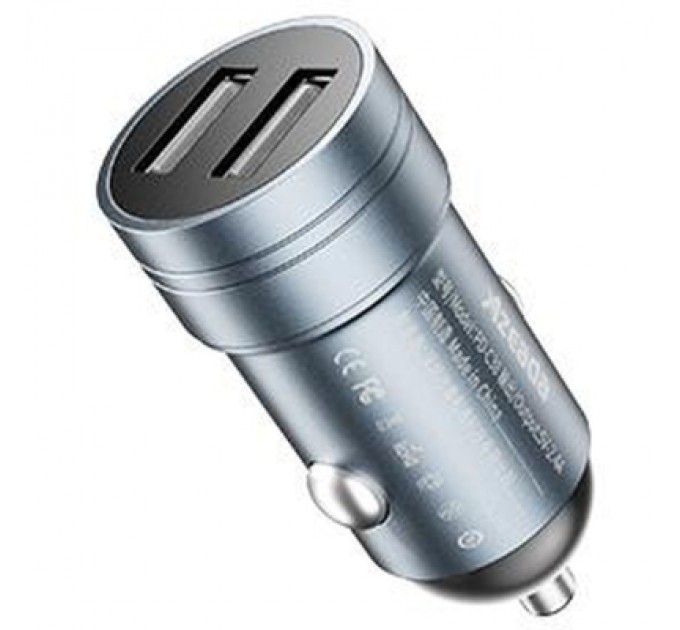 Зарядний пристрій Proda Azeada Mintone PD-C38 2 USB, 2.4A (PD-C38-BK)