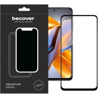 Скло захисне BeCover Poco M5s Black (709252)