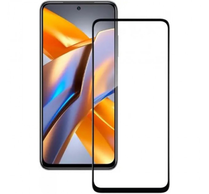 BeCover Скло захисне BeCover Poco M5s Black (709252)